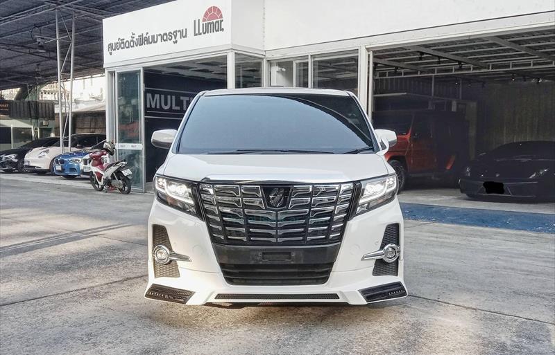 รถตู้มือสอง TOYOTA ALPHARD รถปี 2015