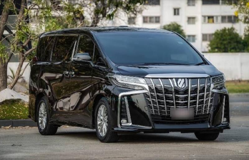 รถตู้มือสอง TOYOTA ALPHARD รถปี 2016
