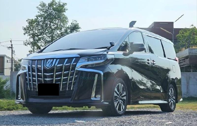 รถตู้มือสอง TOYOTA ALPHARD รถปี 2019