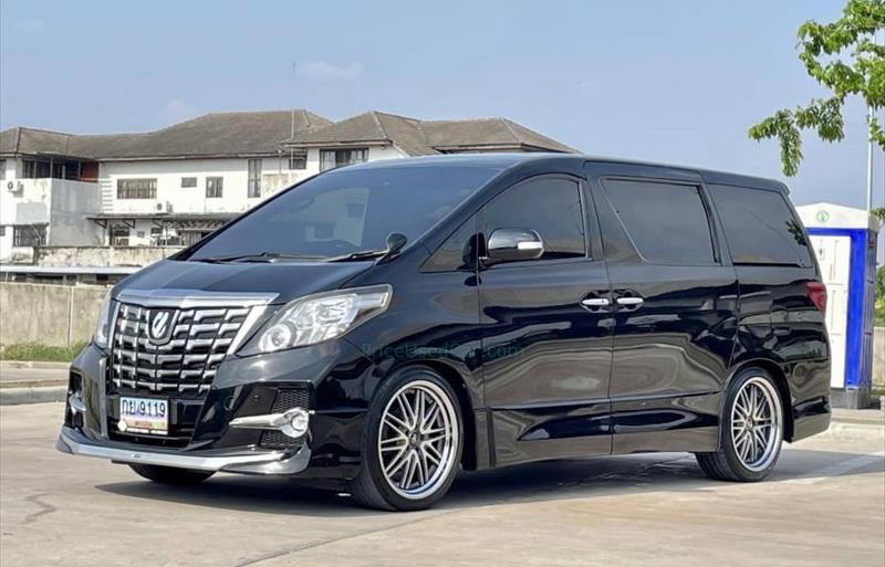 รถตู้มือสอง  TOYOTA ALPHARD 2.4 V รถปี2013