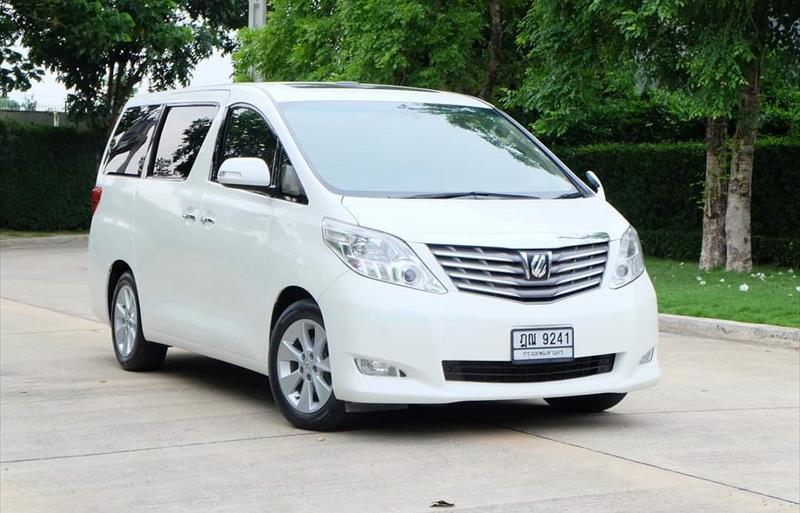 รถตู้มือสอง TOYOTA ALPHARD รถปี 2009