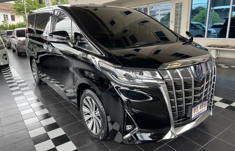 รถตู้มือสอง TOYOTA ALPHARD รถปี 2019