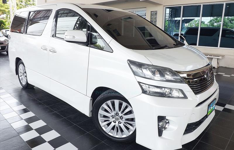 รถตู้มือสอง TOYOTA VELLFIRE รถปี 2014