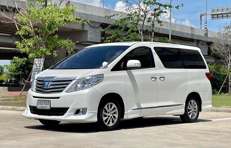 รถตู้มือสอง  TOYOTA ALPHARD 2.4 HYBRID รถปี2012