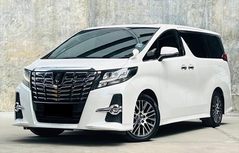 รถตู้มือสอง TOYOTA ALPHARD รถปี 2016