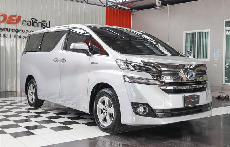 รถตู้มือสอง  TOYOTA VELLFIRE 2.5 Hybrid E-Four 4WD รถปี2018