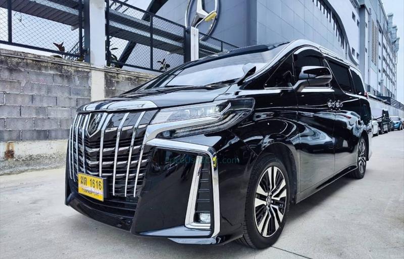 รถตู้มือสอง TOYOTA ALPHARD รถปี 2022