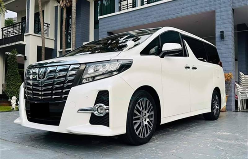 รถตู้มือสอง TOYOTA ALPHARD รถปี 2016