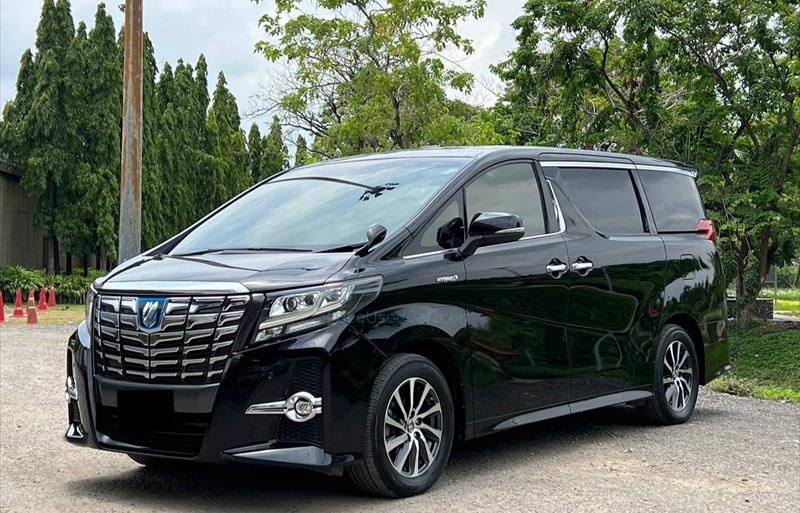 รถตู้มือสอง TOYOTA ALPHARD รถปี 2017