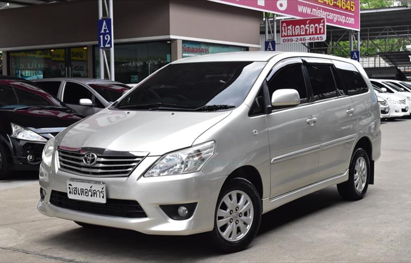 รถตู้มือสอง TOYOTA INNOVA รถปี 2013