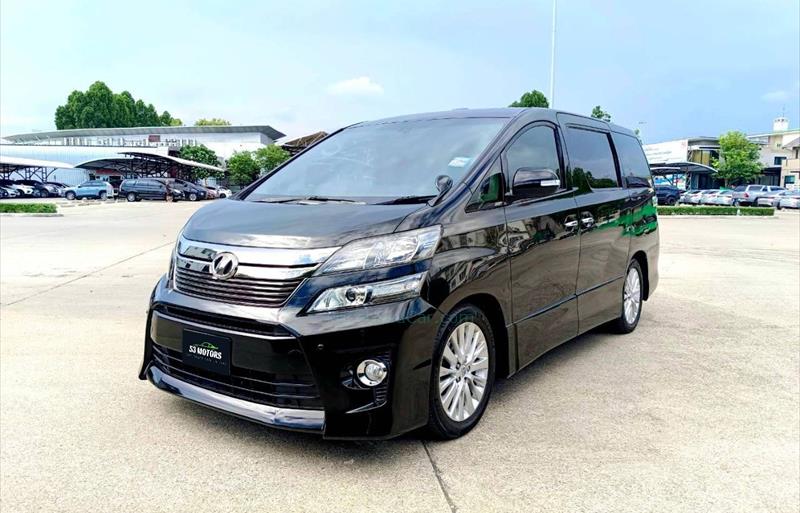 รถตู้มือสอง TOYOTA VELLFIRE รถปี 2014