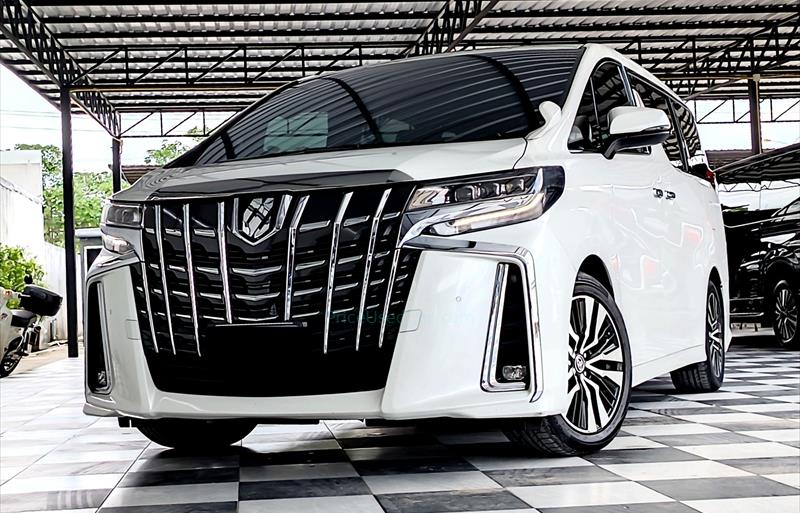 รถตู้มือสอง TOYOTA ALPHARD รถปี 2017