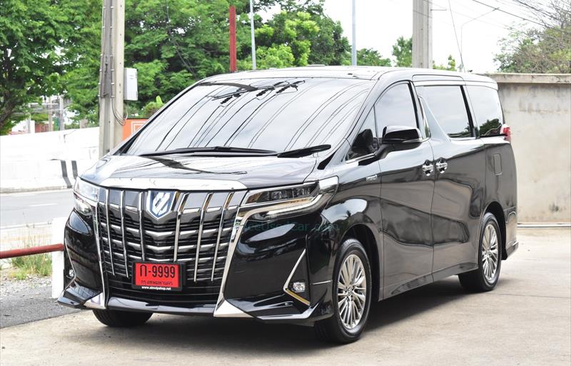 รถตู้มือสอง TOYOTA ALPHARD รถปี 2021 รถตู้มือสอง TOYOTA ALPHARD รถปี 2021