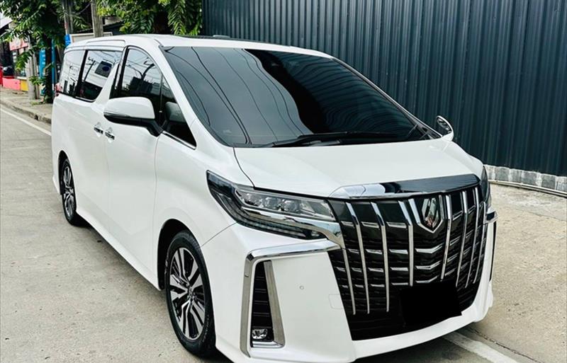 รถตู้มือสอง TOYOTA ALPHARD รถปี 2020