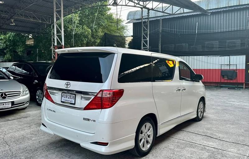 ขายรถตู้มือสอง toyota alphard รถปี2012 รหัส 73850 รูปที่4