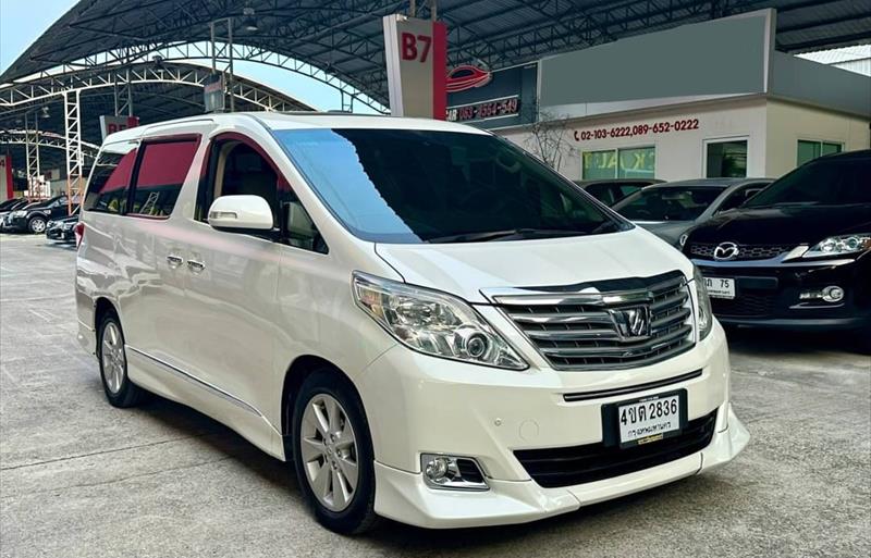 ขายรถตู้มือสอง toyota alphard รถปี2012 รหัส 73850 รูปที่7