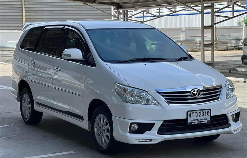 รถตู้มือสอง TOYOTA INNOVA รถปี 2015