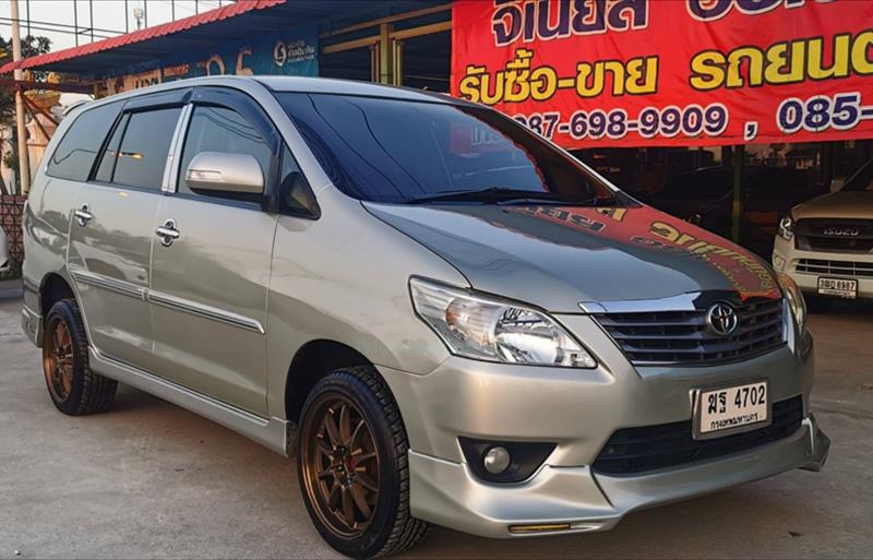 ขายรถตู้มือสอง toyota innova รถปี2012 รหัส 74119 รูปที่7