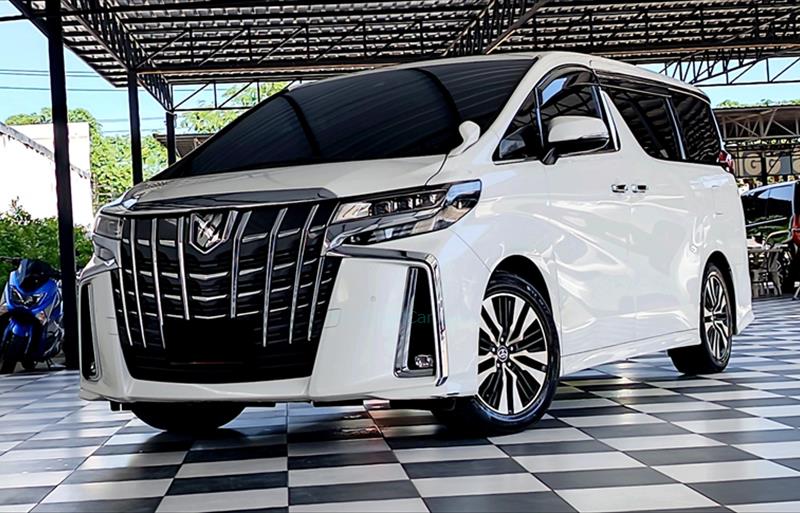รถตู้มือสอง TOYOTA ALPHARD รถปี 2020