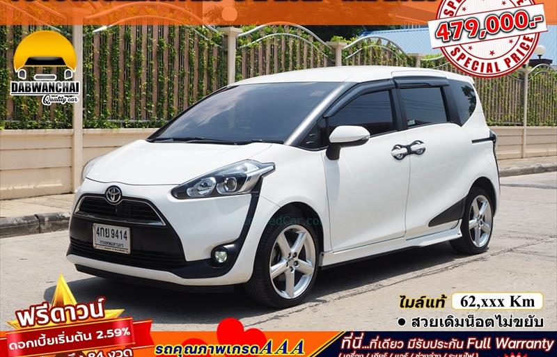 รถเก๋งมือสอง  TOYOTA SIENTA 1.5 G รถปี2018