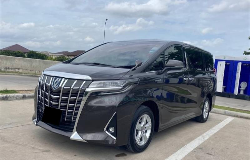 รถตู้มือสอง TOYOTA ALPHARD รถปี 2018