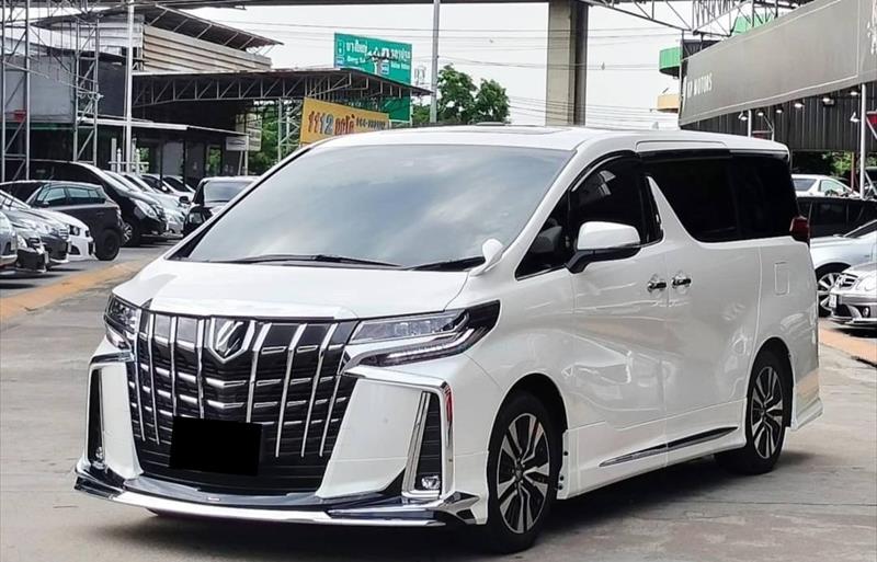 รถตู้มือสอง TOYOTA ALPHARD รถปี 2020