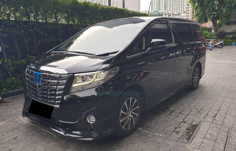 รถตู้มือสอง TOYOTA ALPHARD รถปี 2017