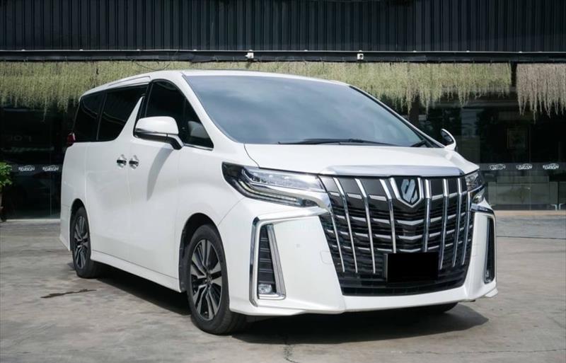 รถตู้มือสอง TOYOTA ALPHARD รถปี 2019
