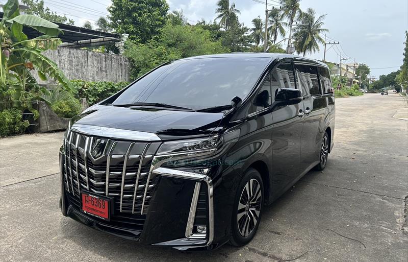 รถตู้มือสอง TOYOTA ALPHARD รถปี 2022