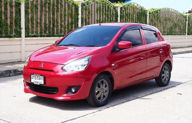 ขายรถเก๋งมือสอง mitsubishi mirage รถปี2012 รหัส 75460 รูปที่1