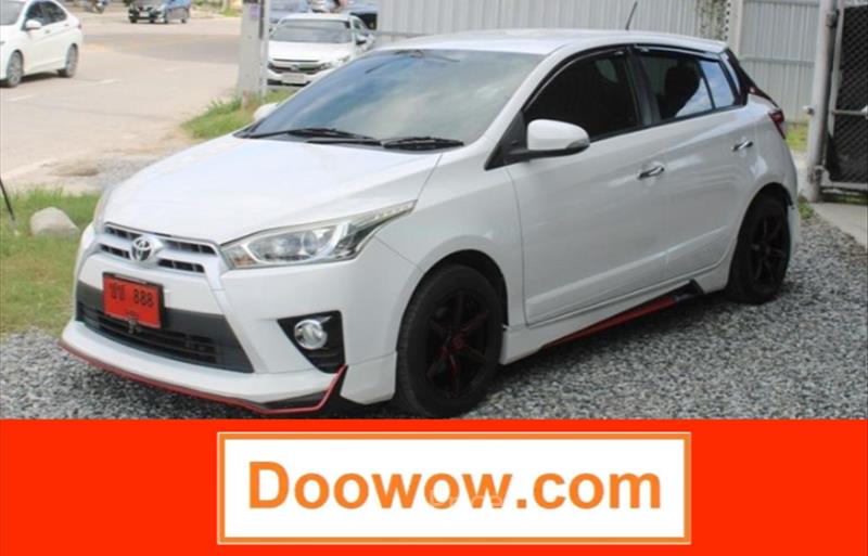 รถเก๋งมือสอง TOYOTA YARIS รถปี 2015 รถเก๋งมือสอง TOYOTA YARIS รถปี 2015