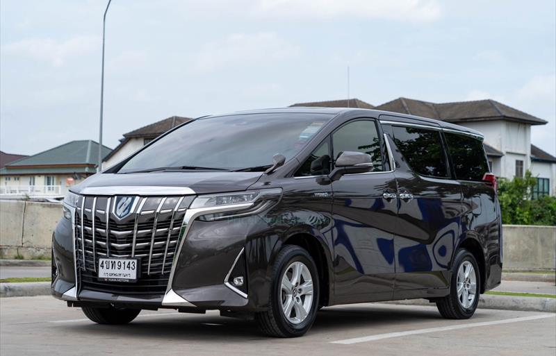 รถตู้มือสอง TOYOTA ALPHARD รถปี 2018