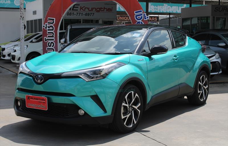 รถเก๋งมือสอง TOYOTA CHR รถปี 2019