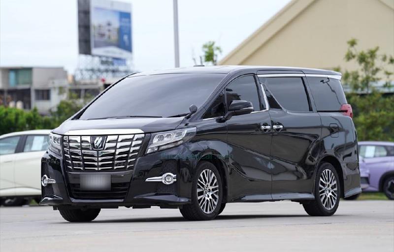 รถตู้มือสอง TOYOTA ALPHARD รถปี 2017
