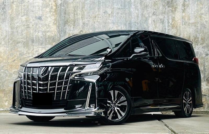 รถตู้มือสอง TOYOTA ALPHARD รถปี 2021