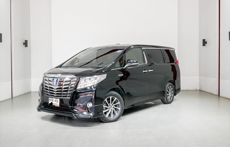 รถตู้มือสอง TOYOTA ALPHARD รถปี 2017