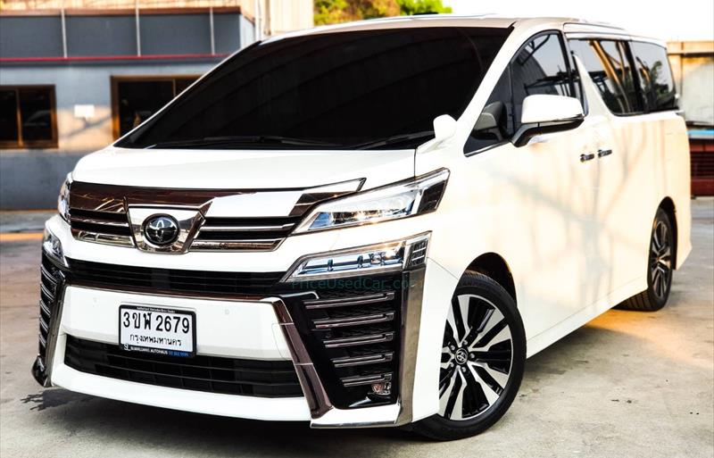 รถตู้มือสอง TOYOTA VELLFIRE รถปี 2020