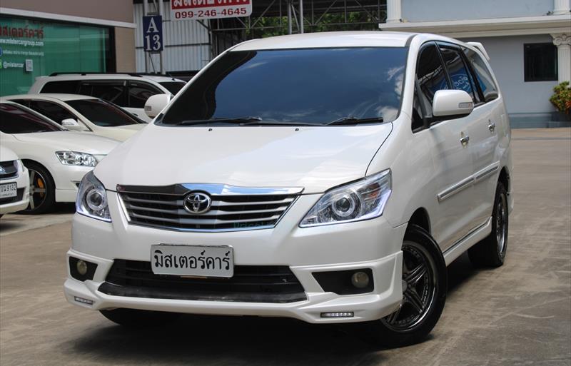 รถตู้มือสอง TOYOTA INNOVA รถปี 2015