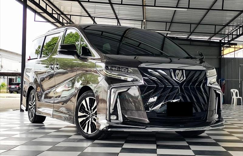 รถตู้มือสอง TOYOTA ALPHARD รถปี 2019