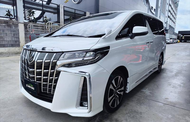รถตู้มือสอง TOYOTA ALPHARD รถปี 2022