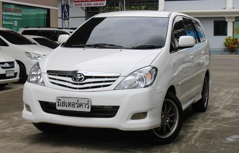 รถตู้มือสอง  TOYOTA INNOVA 2.0 G Exclusive รถปี2011