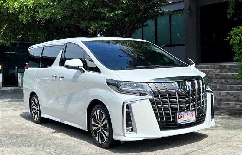 รถตู้มือสอง TOYOTA ALPHARD รถปี 2021