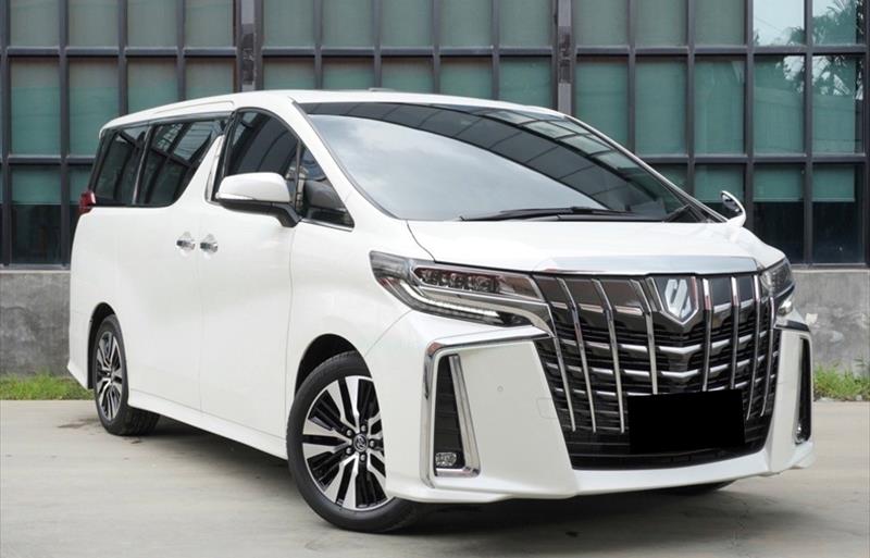 รถตู้มือสอง TOYOTA ALPHARD รถปี 2019