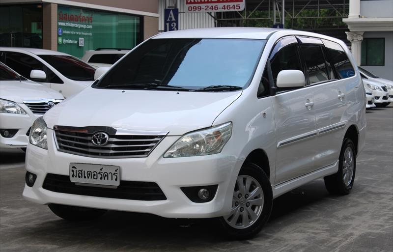 รถตู้มือสอง  TOYOTA INNOVA 2.0 G รถปี2013