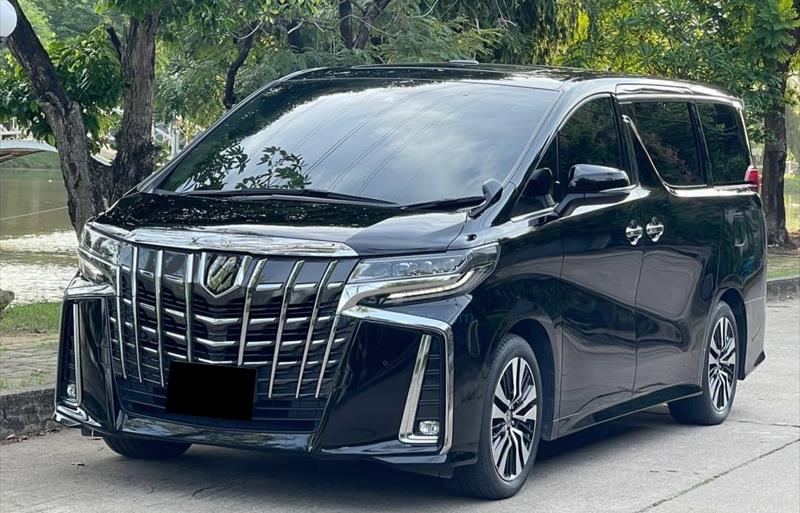 รถตู้มือสอง TOYOTA ALPHARD รถปี 2021