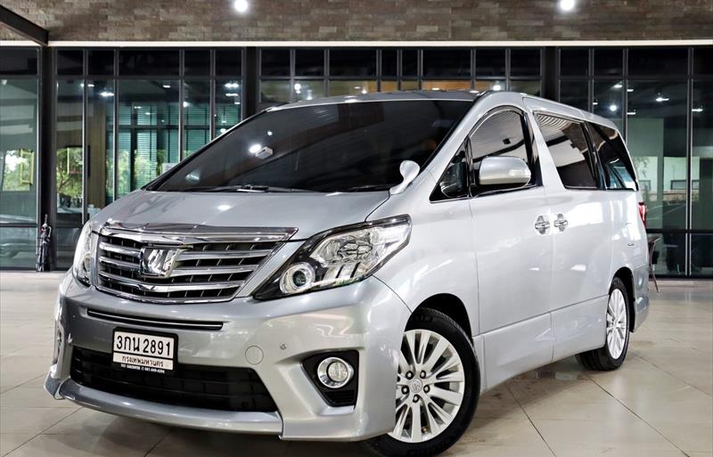 รถตู้มือสอง TOYOTA ALPHARD รถปี 2014