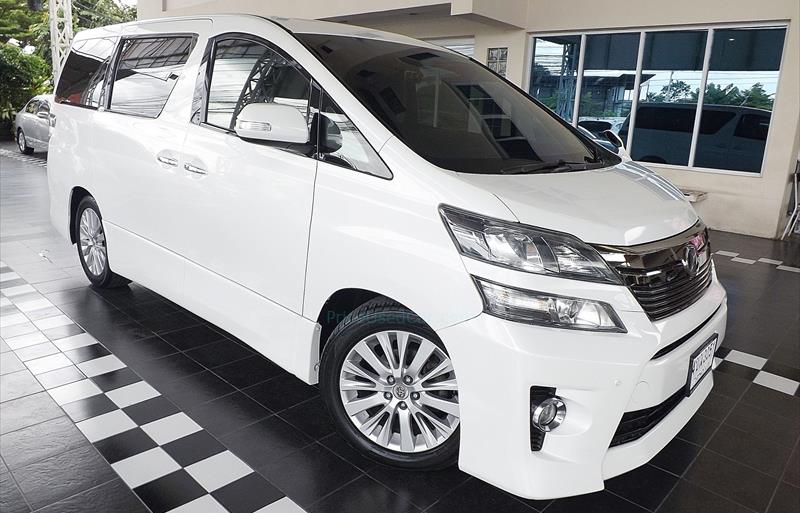 รถตู้มือสอง TOYOTA VELLFIRE รถปี 2014