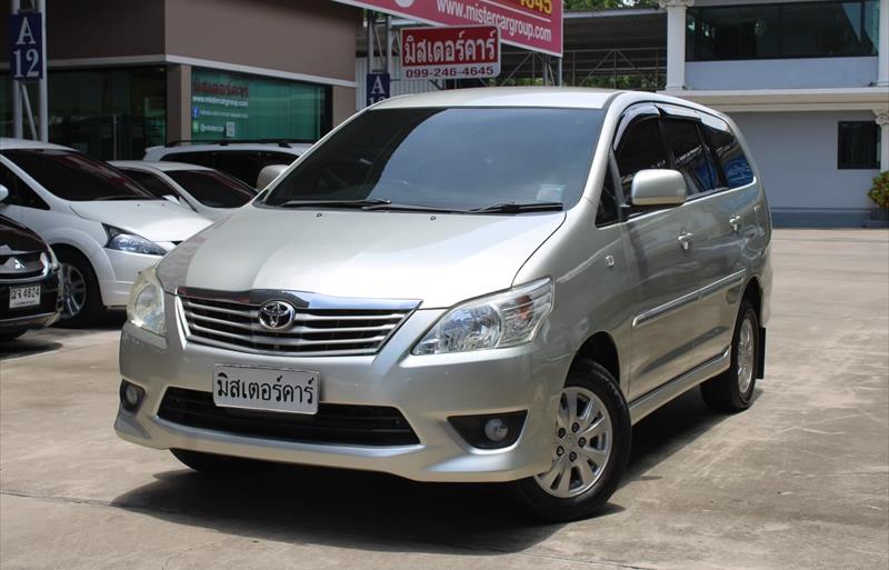 รถตู้มือสอง  TOYOTA INNOVA 2.0 G รถปี2013