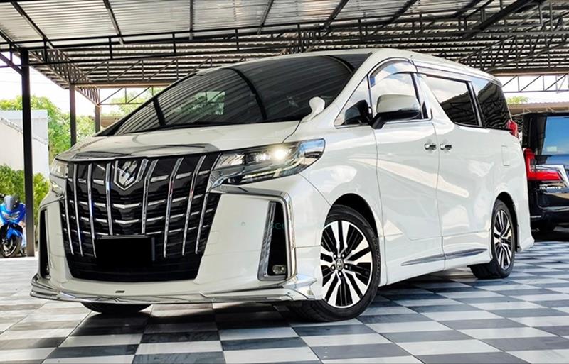 รถตู้มือสอง TOYOTA ALPHARD รถปี 2019