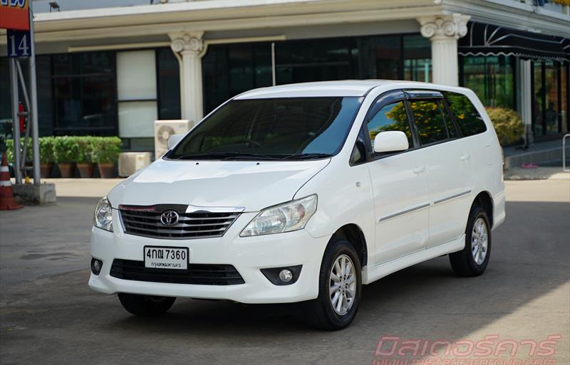รถตู้มือสอง TOYOTA INNOVA รถปี 2015